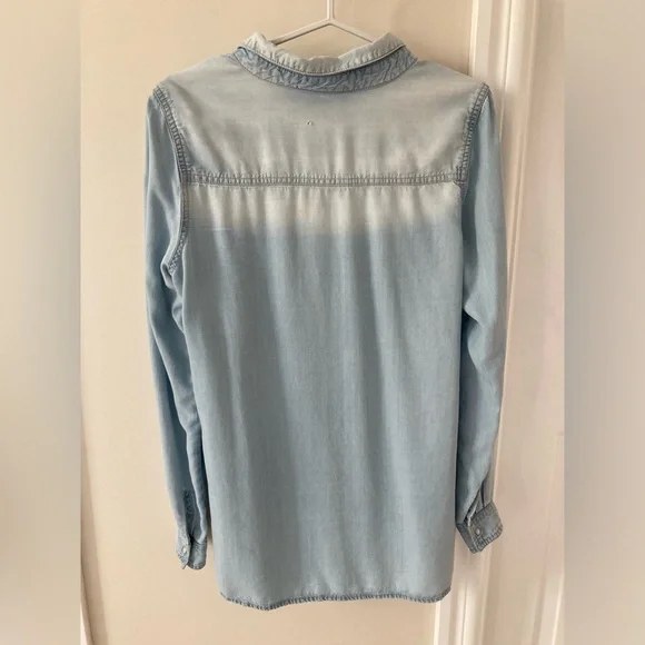 Light Blue Button Up Shirt - Picture 2 of 4